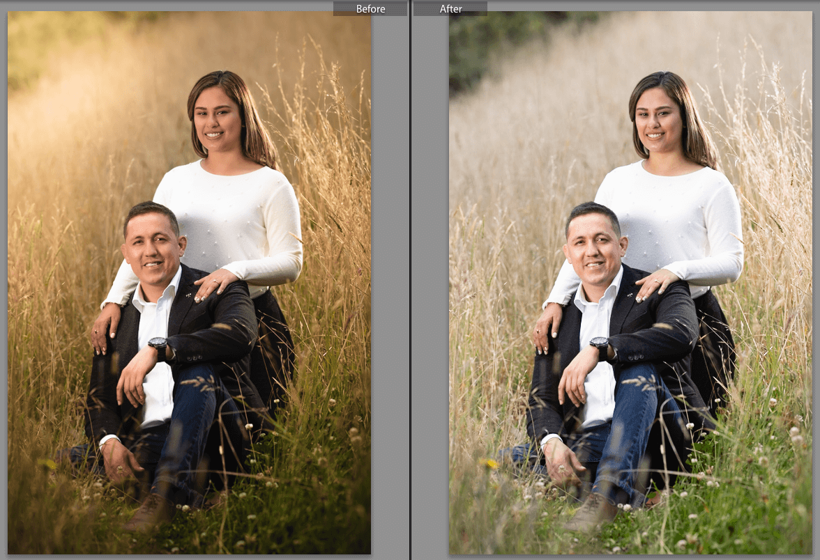 Costa Rica Wedding Photographer Before After