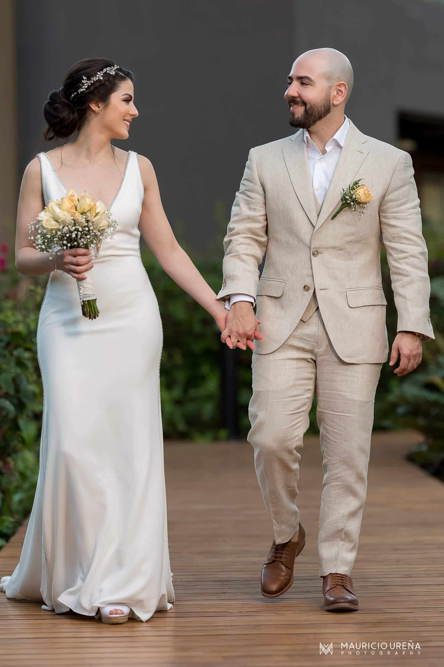 El Mangroove Beach Wedding Venue Couple Portrait
